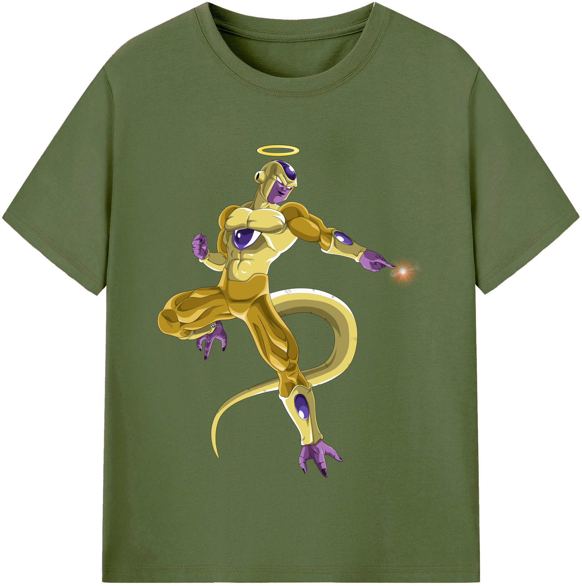 （画像用） ドラゴンボール フリーザ DRAGON BALL Frieza 綿100％半袖Tシャツ（フロントプリント）